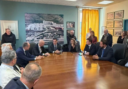 Παρουσία του Υπουργού Υγείας Άδωνι Γεωργιάδη, τα εγκαίνια της νέας Πτέρυγας στη Μονάδα Βραχείας Νοσηλείας Ογκολογικών Ασθενών  στο ΓΝΘ «Παπαγεωργίου»