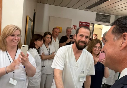 Επίσκεψη του Υπουργού Υγείας Άδωνι Γεωργιάδη στο Γ.Ν. Ημαθίας, στο Κ.Υ Κρύας Βρύσης και στο Γ.Ν. Γιαννιτσών