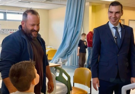 Επίσκεψη του Υφυπουργού Υγείας Μάριου Θεμιστοκλέους στο Πανεπιστημιακό ΓΝ Πατρών και στο ΓΝ Κεφαλονιάς