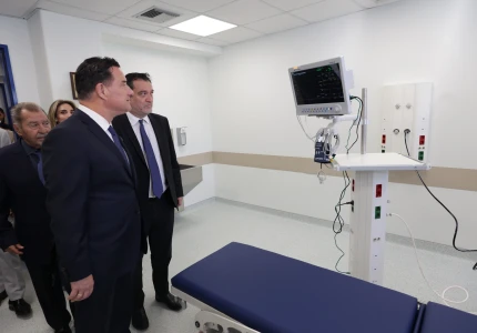 Εγκαίνια των ανακαινισμένων ΤΕΠ του Γενικού Αντικαρκινικού Νοσοκομείου Πειραιά «Μεταξά»