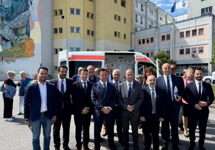 Επίσκεψη του Υπουργού Υγείας Άδωνι Γεωργιάδη στο Γ.Ν. Ημαθίας, στο Κ.Υ Κρύας Βρύσης και στο Γ.Ν. Γιαννιτσών