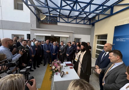 Επίσκεψη του Υπουργού Υγείας Άδωνι Γεωργιάδη στο Γ.Ν. Ημαθίας, στο Κ.Υ Κρύας Βρύσης και στο Γ.Ν. Γιαννιτσών