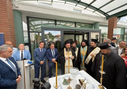 Παρουσία του Υπουργού Υγείας Άδωνι Γεωργιάδη τα εγκαίνια στο Γενικό Νοσοκομείο Κιλκίς και στο Κέντρο Υγείας Θέρμης