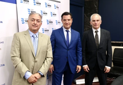 Σημεία από την Κοινή Συνέντευξη Τύπου του Υπουργείου Υγείας με το «Safe Water Sports» για την πρόληψη των πνιγμών