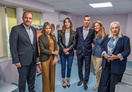 Παράδοση 24 νέων βιβλιοθηκών στους χώρους αναμονής του Γενικού Νοσοκομείου Παίδων «Η Αγία Σοφία»