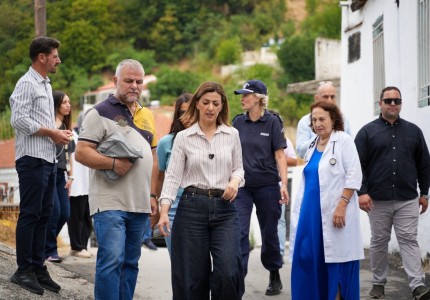 Με τις ΚΟΜΥ πόρτα-πόρτα στη Θράκη η Ειρήνη Αγαπηδάκη