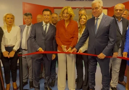 Παρουσία του Υπουργού Υγείας Άδωνι Γεωργιάδη τα εγκαίνια του νέου ΤΕΠ στο ΓΝ Λάρισας & της Παιδιατρικής Κλινικής στο ΠΓΝ Λάρισας