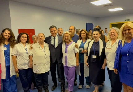Παρουσία του Υπουργού Υγείας Άδωνι Γεωργιάδη τα εγκαίνια του νέου ΤΕΠ στο ΓΝ Λάρισας & της Παιδιατρικής Κλινικής στο ΠΓΝ Λάρισας