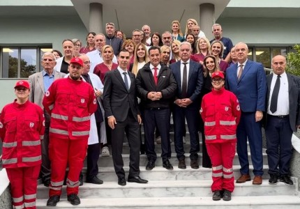 Εγκαίνια του Κέντρου Υγείας Ελασσόνας από τον Υπουργό Υγείας Άδωνι Γεωργιάδη