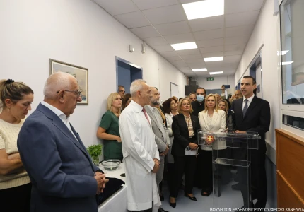 Τελετή παράδοσης νέων νοσοκομειακών κλινών και ιατροτεχνολογικού εξοπλισμού στο Γενικό Νοσοκομείο Αθηνών «ΑΛΕΞΑΝΔΡΑ», δωρεά της Βουλής των Ελλήνων