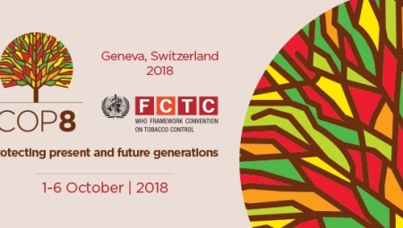 8η Σύνοδος των Μερών της Σύμβασης Πλαίσιο για τον Έλεγχο του Καπνού του Π.Ο.Υ.  - COP8 WHO FCTC (1-6/10/2018, Γενεύη- Geneva)