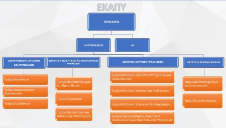 Οργανόγραμμα της ΕΚΑΠΥ