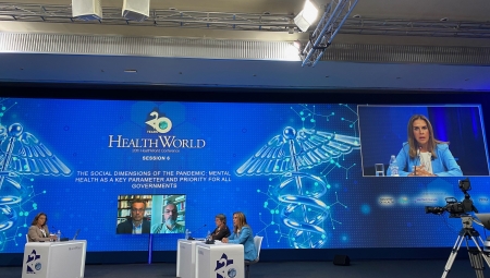 Ομιλία Υφυπουργού Υγείας Ζωής Ράπτη στο 20ο Συνέδριο HEALTHWORLD CONFERENCE του Ελληνοαμερικανικού Εμπορικού Επιμελητηρίου