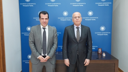 Συνάντηση Υπουργού Υγείας Θάνου Πλεύρη με τον Πρέσβη του Ισραήλ στην Ελλάδα 