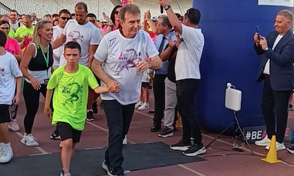 Παρουσία του Υπουργού Υγείας Μιχάλη Χρυσοχοΐδη το 3ο Olympic Health Run