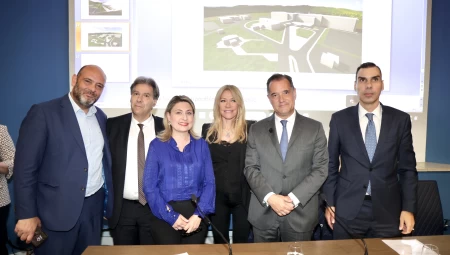 Επίσκεψη του Υπουργού Υγείας Άδωνι Γεωργιάδη στο ΠΓΝ Πατρών για την ανακοίνωση νέας Μονάδας Ημερήσιας Νοσηλείας, δωρεάς Μαριάννας Λάτση