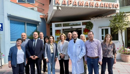 Επίσκεψη της Γενικής Γραμματέως Υπηρεσιών Υγείας σε Νοσοκομεία της Αχαΐας