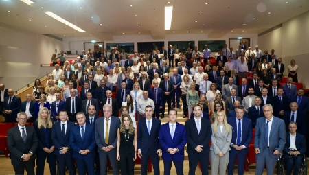 Τοποθετήσεις της πολιτικής ηγεσίας του Υπουργείου Υγείας στην ενημερωτική διημερίδα για θέματα των Νοσοκομείων της χώρας.
