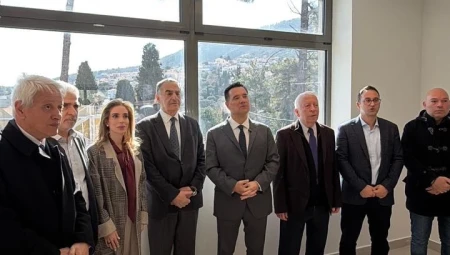 Επίσκεψη του Υπουργού Υγείας Άδωνι Γεωργιάδη στο Γενικό Νοσοκομείο Μυτιλήνης «Βοστάνειο» και στo Κέντρo Υγείας Μανταμάδου