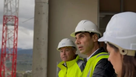 Επίσκεψη του Υφυπουργού Υγείας, Μάριου Θεμιστοκλέους, στο υπό ανέγερση Γενικό Νοσοκομείο Σπάρτης ΙΣΝ