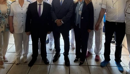 Επίσκεψη του Υπουργού Υγείας Άδωνι Γεωργιάδη στο Γ.Ν. Θεσσαλονίκης «Γ. Γεννηματάς» και στο Γ.Ν. Νάουσας