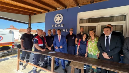 Επίσκεψη του Υπουργού Υγείας Άδωνι Γεωργιάδη στο ΕΚΑΒ Καστοριάς, στο Νοσοκομείο Κατερίνης και στο Κέντρο Υγείας Λιτόχωρου