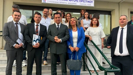 Επίσκεψη του Υπουργού Υγείας Άδωνι Γεωργιάδη στο Νοσοκομείο Καστοριάς και στο Κέντρο Υγείας Άργους Ορεστικού