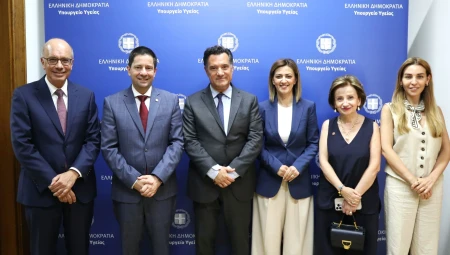 Συνάντηση της πολιτικής ηγεσίας του Υπουργείου Υγείας με τη διοίκηση του ΕΚΠΑ για το Γ.Ν.Α. «Λαϊκό»