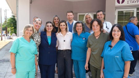 Στις ακριτικές περιοχές της Ξάνθης η Ειρήνη Αγαπηδάκη. Εντατικές δράσεις των ΚΟΜΥ σε Κοτύλη και Κομνηνά