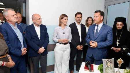 Τα Κέντρα Υγείας Νέας Μηχανιώνας και Λαγκαδά εγκαινίασε ο Υπουργός Υγείας Άδωνις Γεωργιάδης στη Θεσσαλονίκη