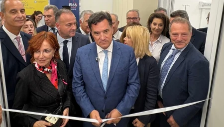 Εγκαίνια της νέας Καρδιολογικής Κλινικής στο Γ.Ν. «ΒΟΥΒΑΛΕΙΟ» από τον υπουργό Υγείας Άδωνι Γεωργιάδη