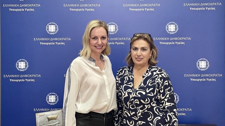 Συνάντηση της Υπουργού Υγείας Αναστασίας Κοτανίδου με την Υπουργό Τουρισμού Ιωάννα Δρέττα