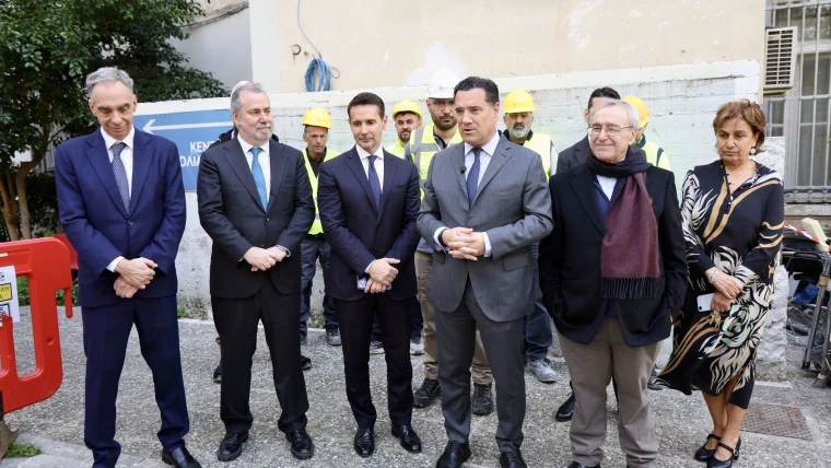 Έναρξη εργασιών για την ανακατασκευή της Σχολής και του Οίκου Αδελφών στο Γ.Ν.Α. «Ο Ευαγγελισμός»