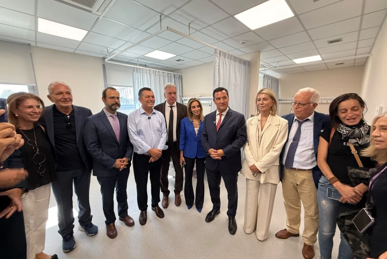 Εγκαίνια των νέων ΤΕΠ στα Νοσοκομεία Τρικάλων και Βόλου παρουσία του Υπουργού Υγείας Άδωνι Γεωργιάδη