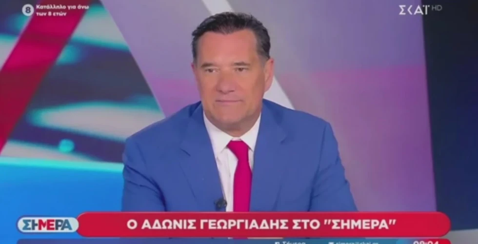 Σημεία συνέντευξης του Υπουργού Υγείας Άδωνι Γεωργιάδη στην εκπομπή «ΣΗΜΕΡΑ» με τους Δημήτρη Οικονόμου και Άκη Παυλόπουλο, στον ΣΚΑΪ