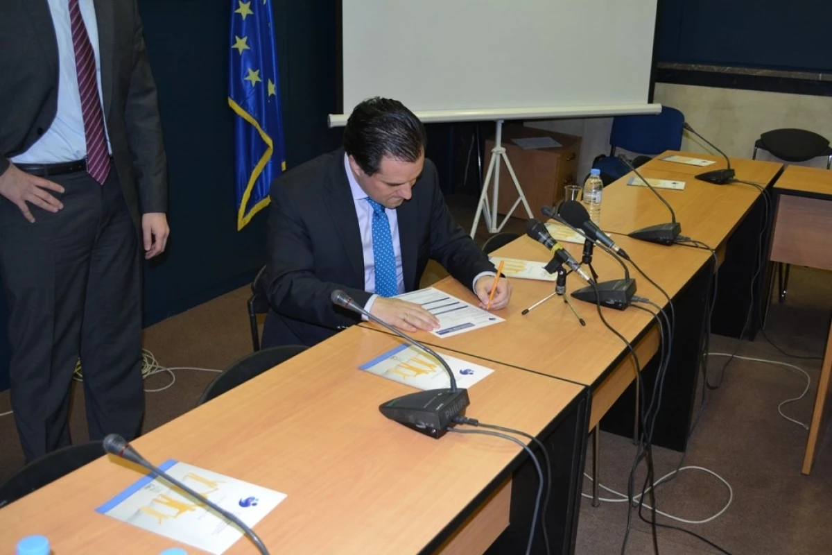 Εκδήλωση για την Τράπεζα Εθελοντών Δοτών Μυελού των Οστών, παρουσία του Υπουργού Υγείας, κ. Άδωνι Γεωργιάδη.