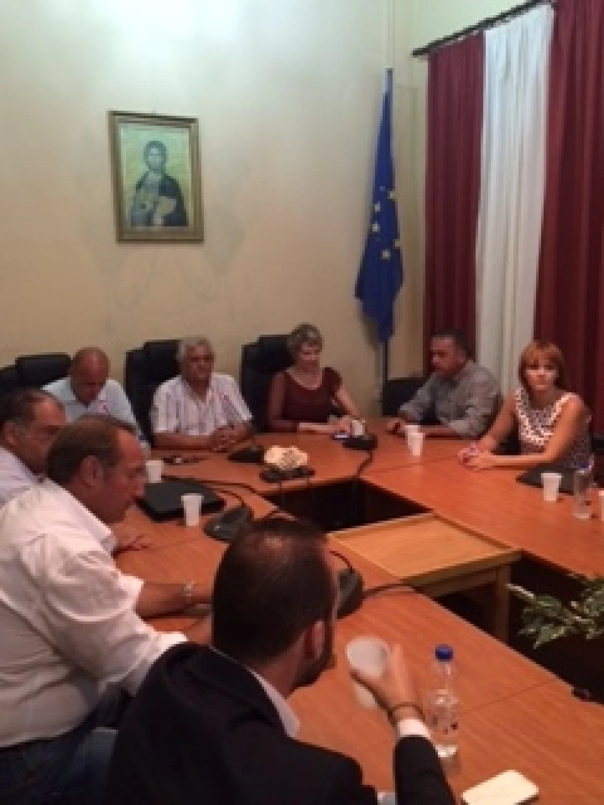 Επίσκεψη της Υφυπουργού Υγείας, Κατερίνας Παπακώστα, στην Λέρο.