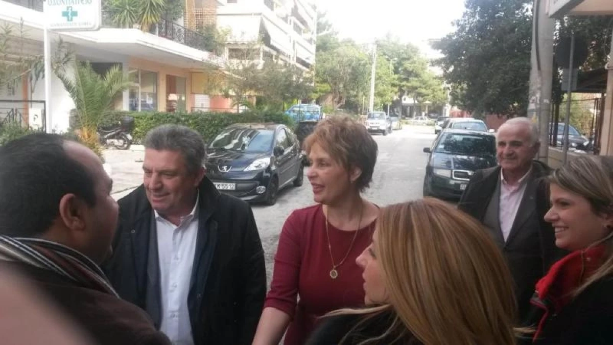 Επίσκεψη της Υφυπουργού Υγείας, Κατερίνας Παπακώστα, στη Μονάδα Υγείας (ΠΕΔΥ) στο Ίλιον.