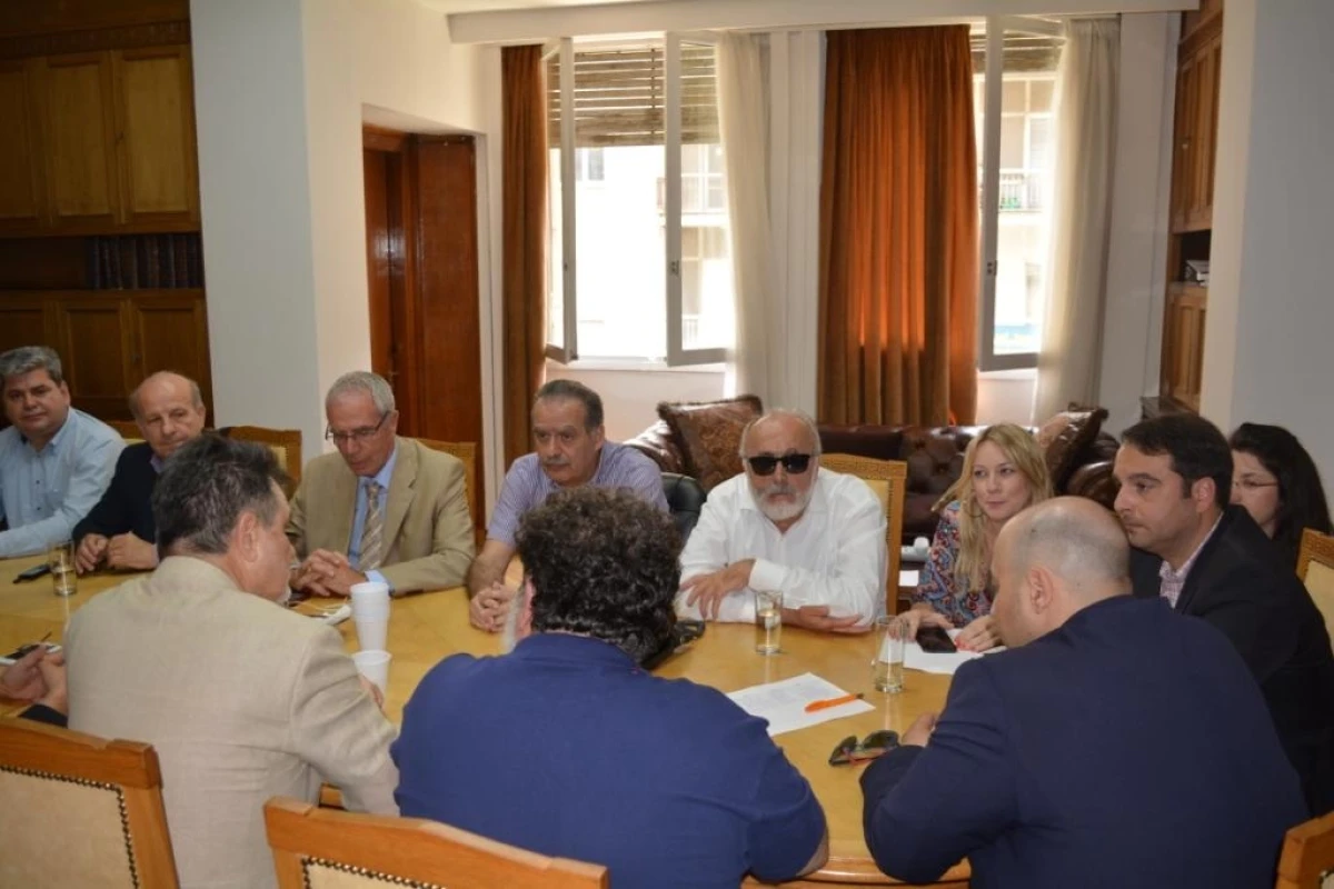 Συνάντηση Υπουργού Υγείας Παναγιώτη Κουρουμπλή με Πανελλήνιο Φαρμακευτικό Σύλλογο, 10-6-2015 