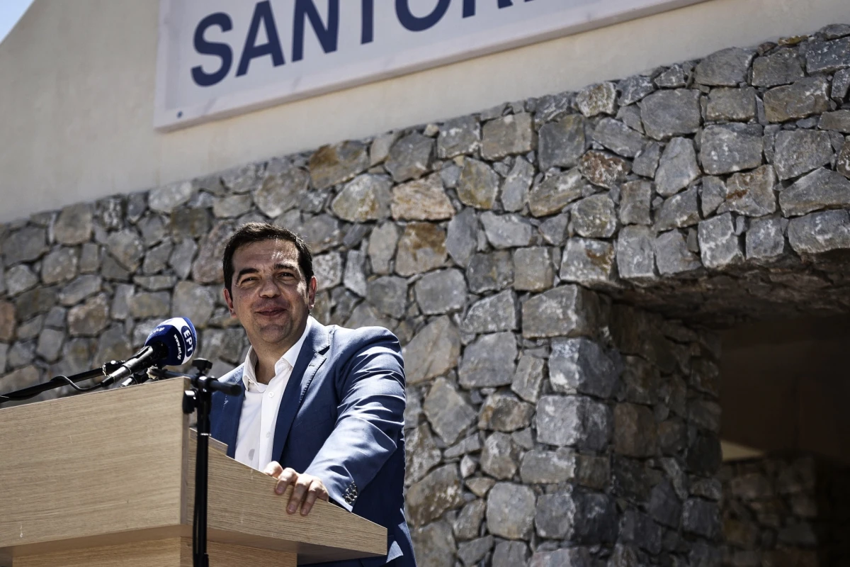 Εγκαίνια του νοσοκομείου Σαντορίνης 