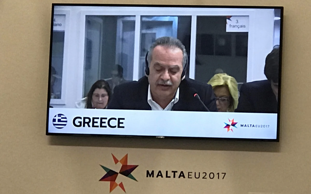 Η ομιλία του ΓΓΔΥ Γ. Μπασκόζου στο Άτυπο Συμβούλιο Υπουργών Υγείας στην Μάλτα