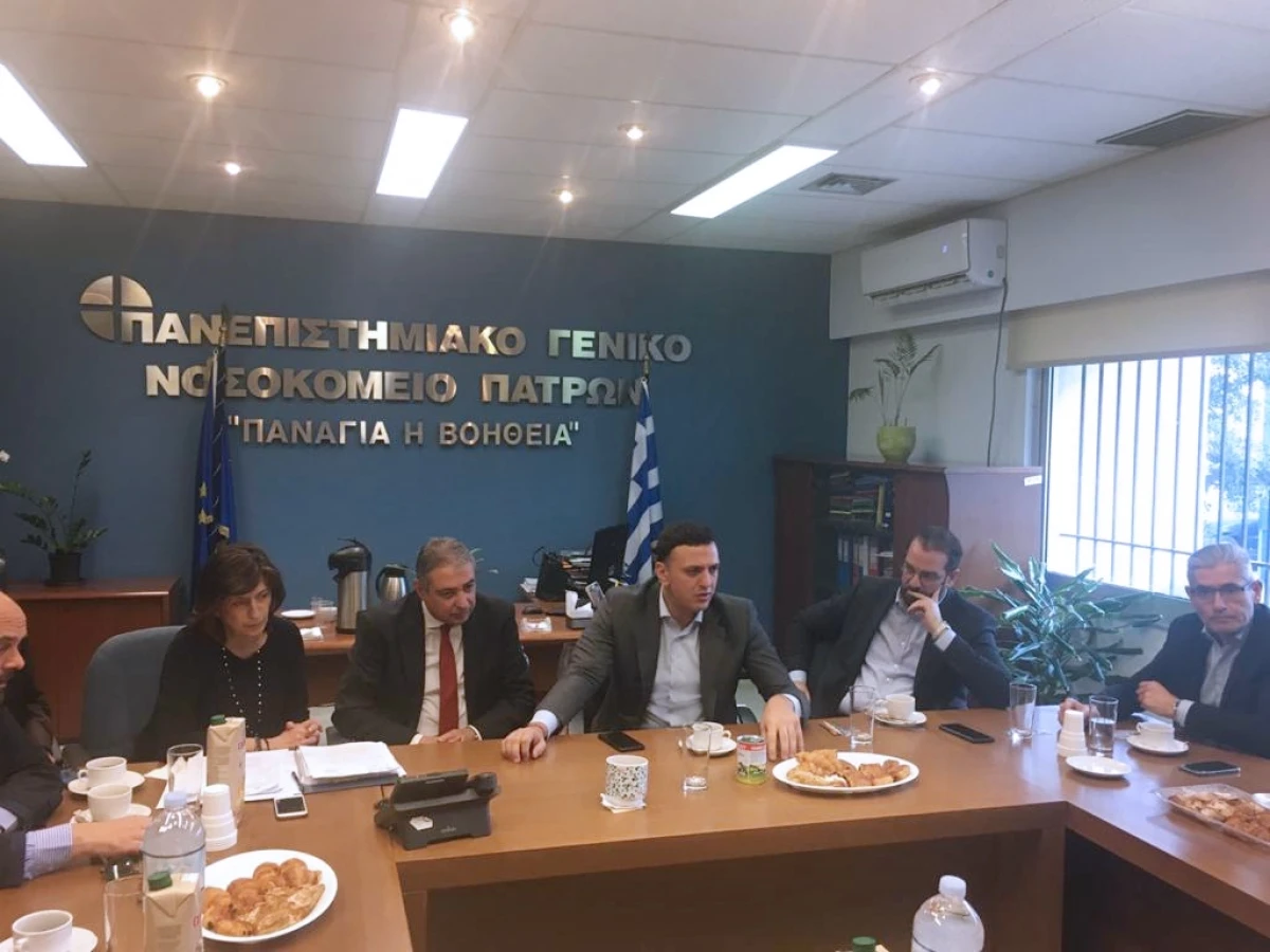 Επίσκεψη Υπουργού Υγείας Βασίλη Κικίλια στην Πάτρα. Δηλώσεις για την επαναλειτουργία της Καρδιοθωρακοχειρουργικής Κλινικής στο Πανεπιστημιακό Νοσοκομείο Πατρών
