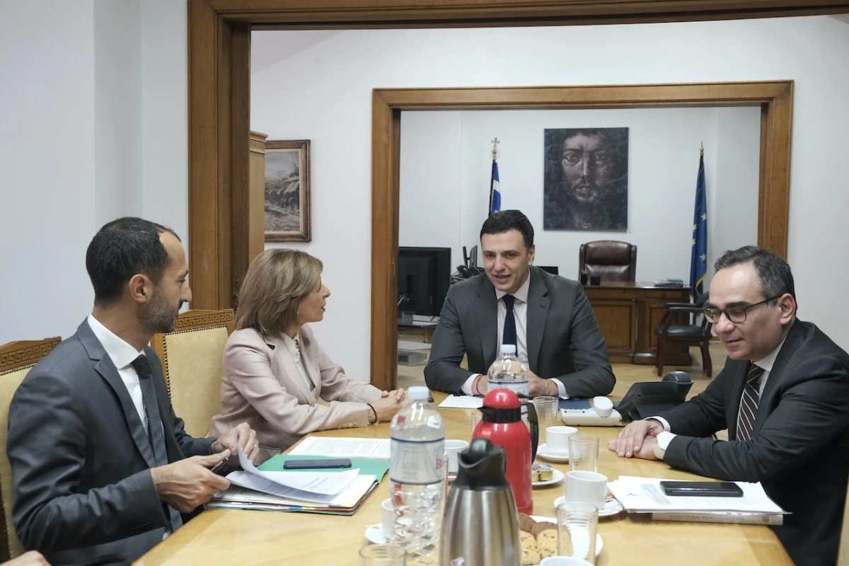 Συνάντηση Υπουργού Υγείας Βασίλη Κικίλια με την Επίτροπο Υγείας και Ασφάλειας Τροφίμων Στέλλα Κυριακίδου