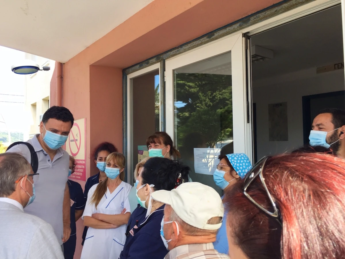 Δήλωση Υπουργού Υγείας Βασίλη Κικίλια μετά την επίσκεψή του στο ΓΝ Σάμου