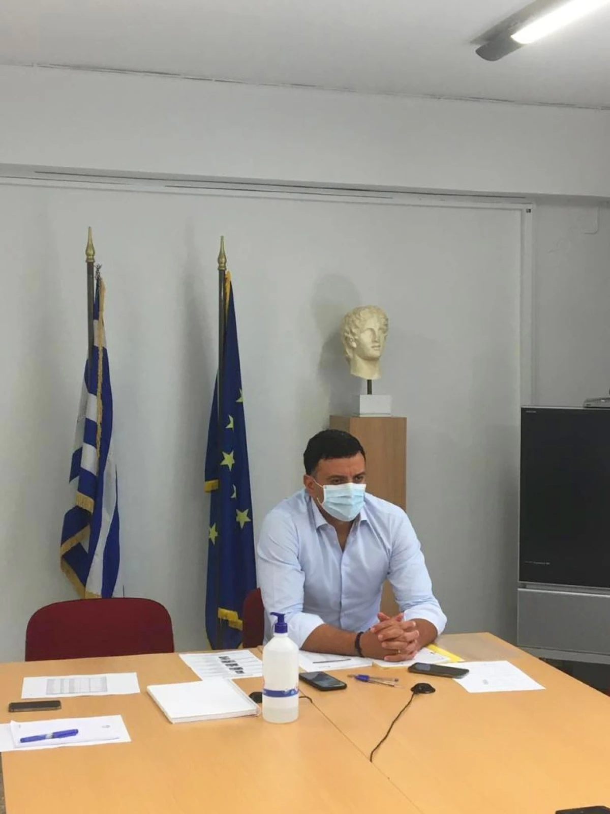 Συμμετοχή Βασίλη Κικίλια στην τηλεδιάσκεψη των Υπουργών Υγείας των κρατών μελών της Ε.Ε.