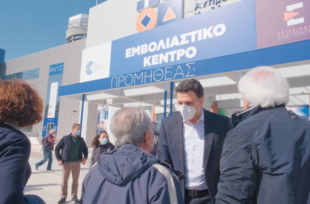 Β. Κικίλιας: «Ξεπεράσαμε τους 850.000 εμβολιασμούς. Η καρδιά της προσπάθειάς μας είναι ο σεβασμός στους συμπολίτες μας»
