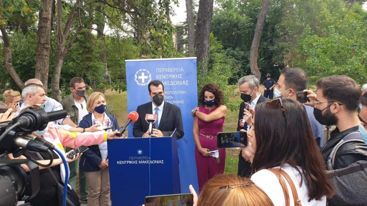Επίσκεψη του Υπουργού Υγείας Θ. Πλεύρη και της Αναπληρώτριας Υπουργού Υγείας Μ. Γκάγκα στη Θεσσαλονίκη