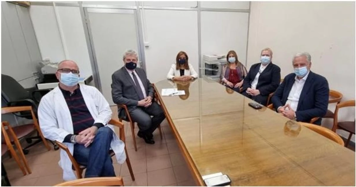 Επίσκεψη Υφυπουργού Υγείας Ζωής Ράπτη στο ΓΝΝΘΑ Η Σωτηρία,29-04-2021