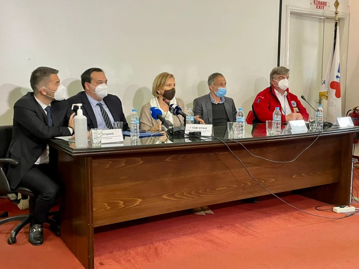 Συνέντευξη Τύπου της Αν. Υπουργού Υγείας Μ. Γκάγκα για το Εθνικό Σχέδιο Αγγειακών Εγκεφαλικών Επεισοδίων
