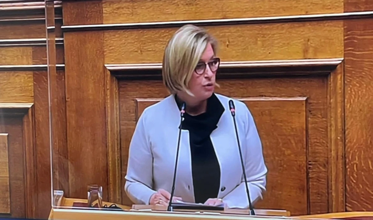 Ομιλία Αναπληρώτριας Υπουργού Υγείας Μίνας Γκάγκα στη Βουλή των Ελλήνων